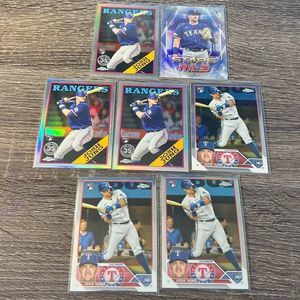 Josh Jung Rookie Card Lot